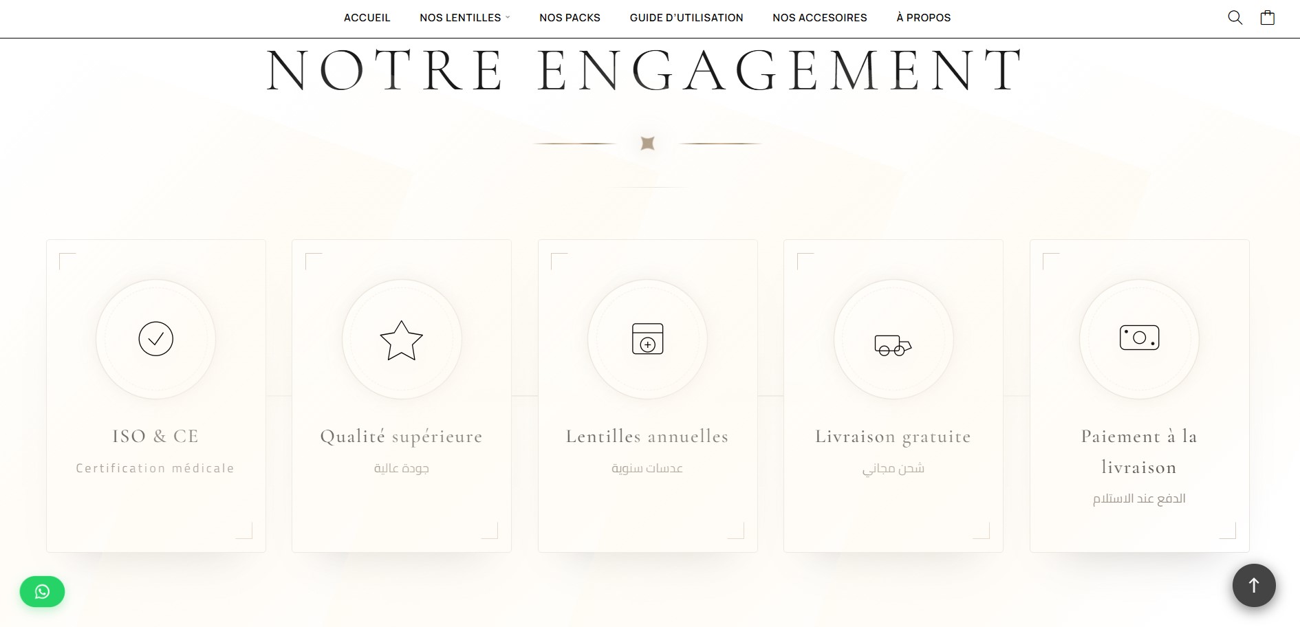 Capture d'écran du projet