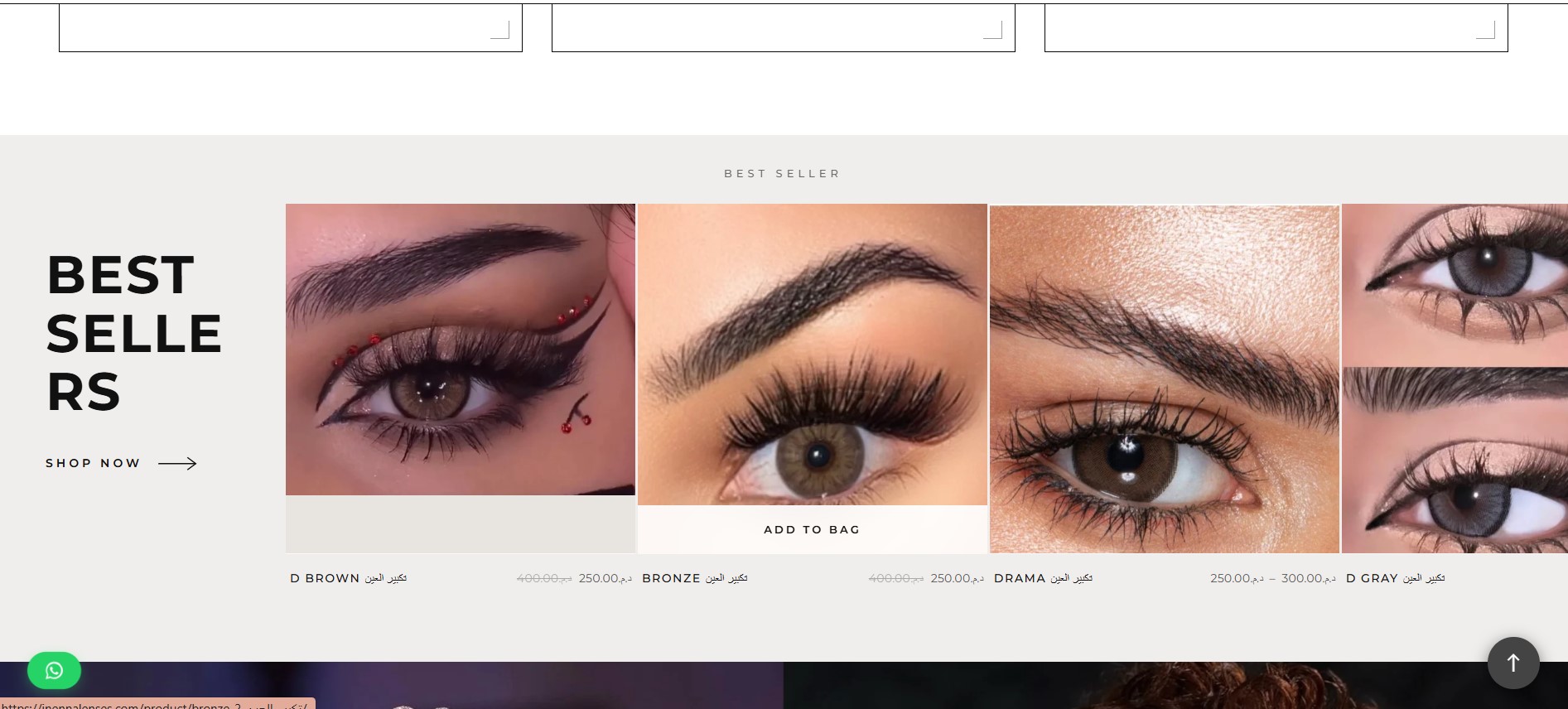 Capture d'écran du projet
