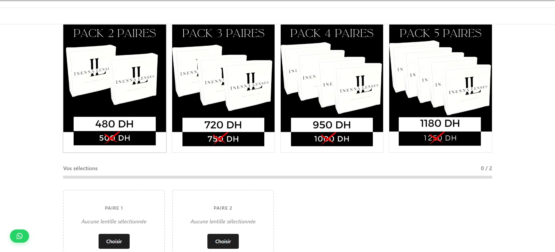 Capture d'écran du projet