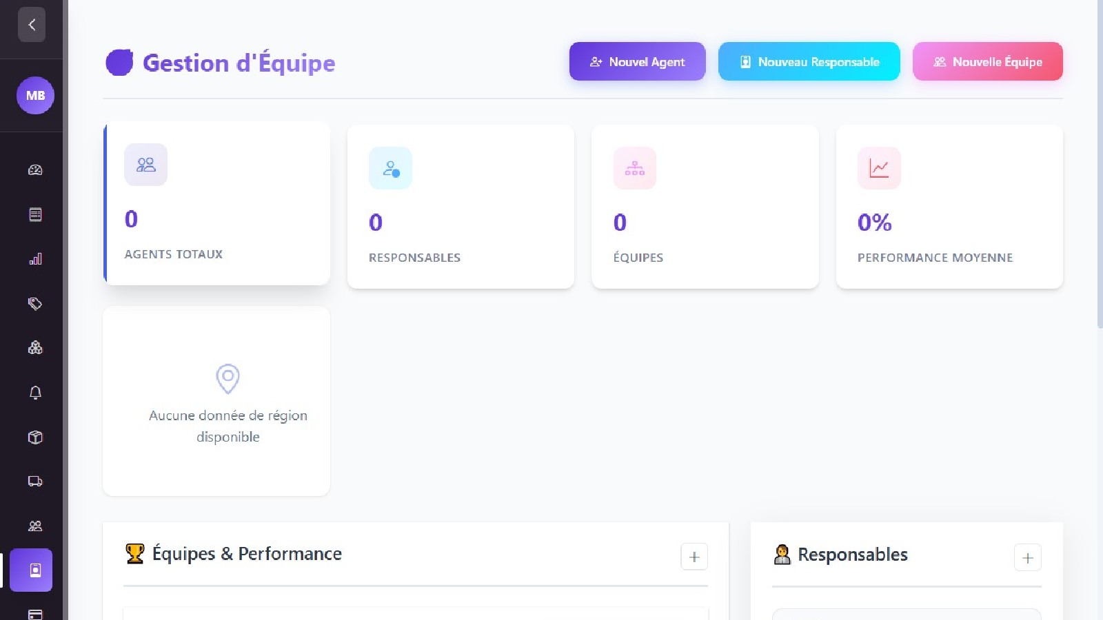Capture d'écran du projet